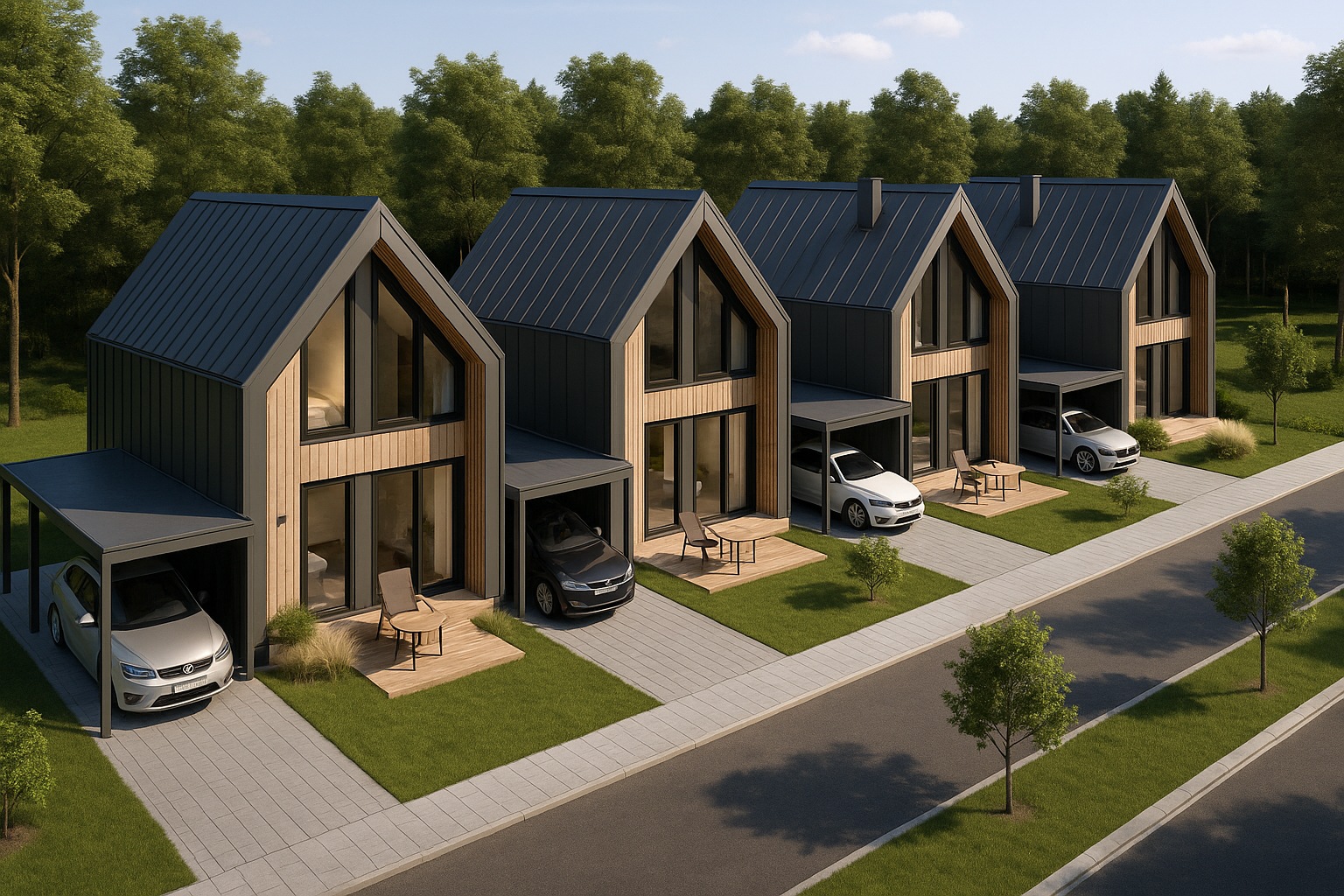 Modulhaus Gesamtansicht